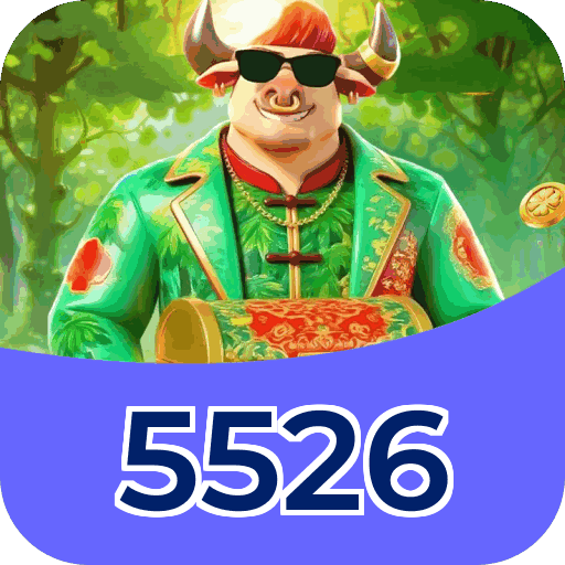 Interface do aplicativo 5526 mostrando jogos disponíveis no iOS e Android